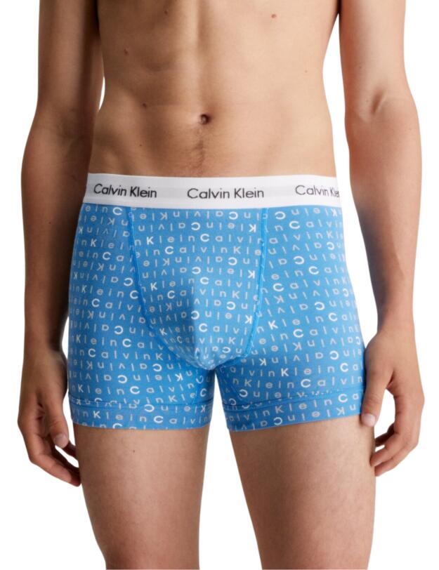 Calvin Klein Cotton Stretch 3 Pack Briefs Phantom Grey/Palace Blue/Vaporous Grey