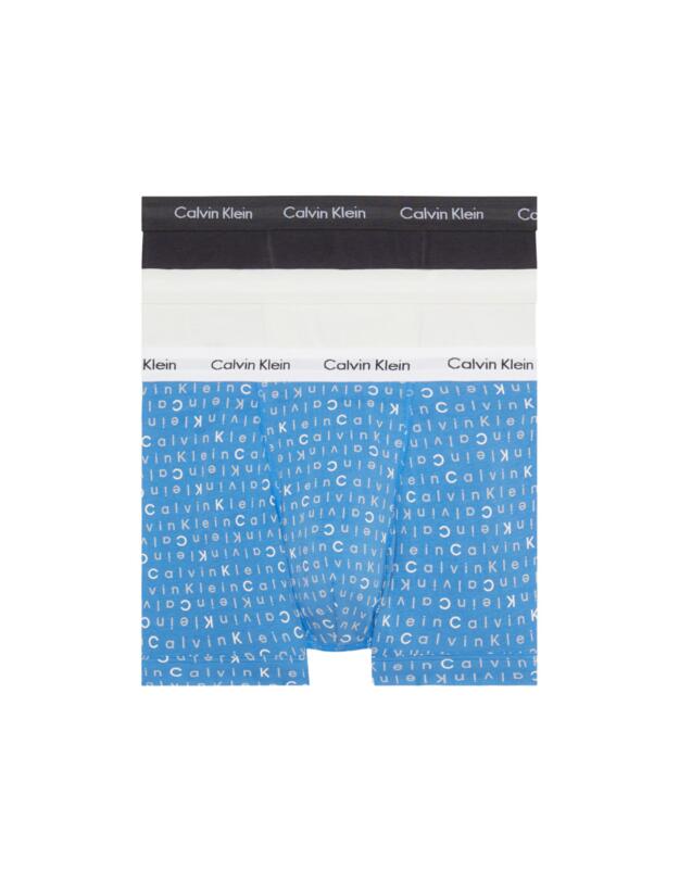 Calvin Klein Cotton Stretch 3 Pack Briefs Phantom Grey/Palace Blue/Vaporous Grey
