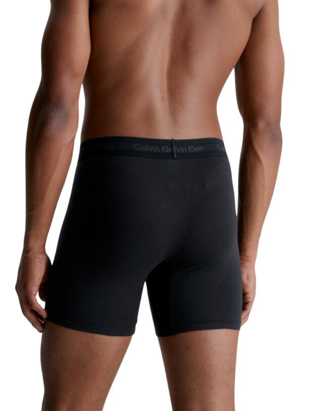 Calvin Klein Cotton Stretch Boxer Brief 3 Pack Phantom Grey