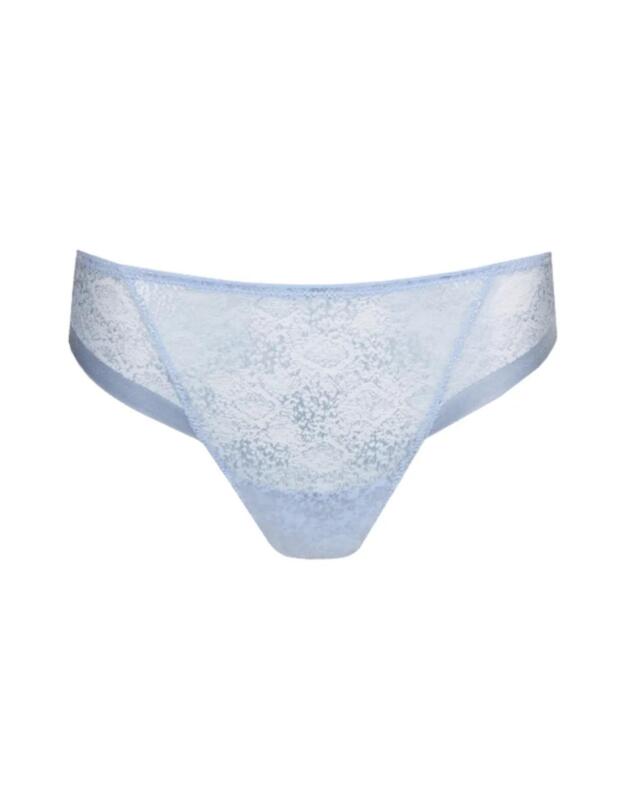 Prima Donna Twist Lumino Thong Pale Blue