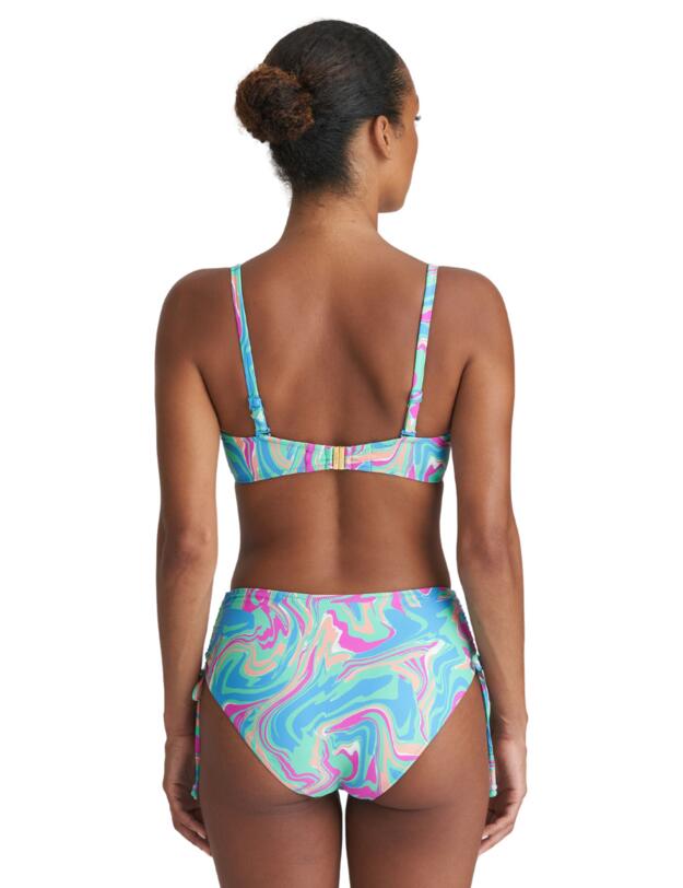 Marie Jo Arubani Tie Side Full Bikini Briefs Ocean Swirl