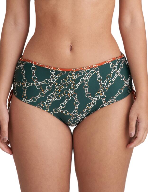 Marie Jo Tazar Adjustable Full Bikini Briefs Malachite 