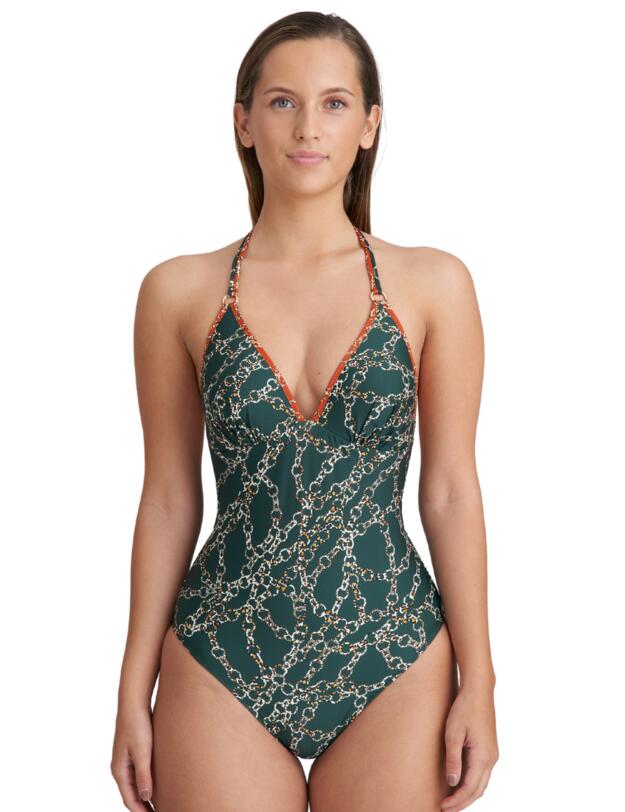 Marie Jo Tazar Padded Triangle Swimsuit Malachite 