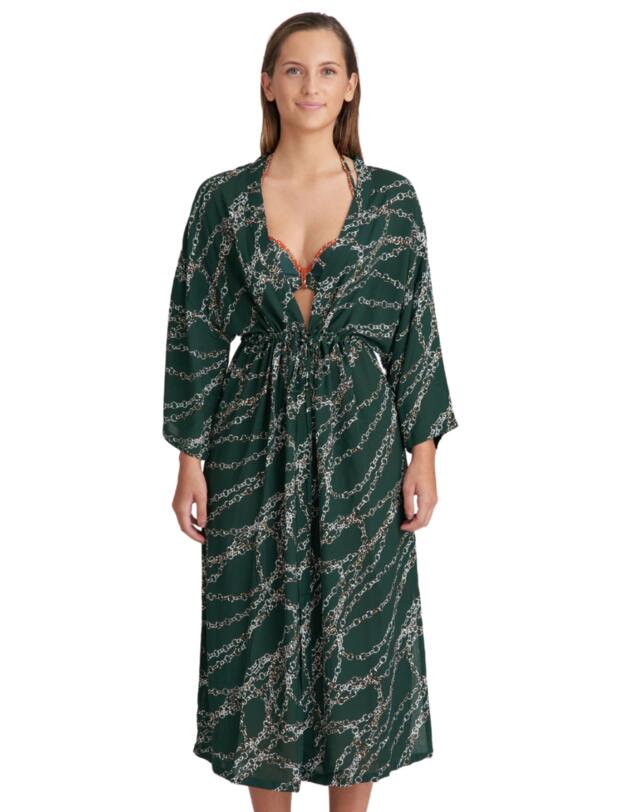 Marie Jo Tazar Swim Kimono Malachite 