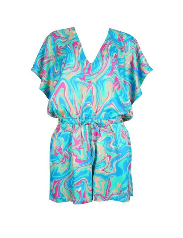 Marie Jo Arubani Beach Cover Up Ocean Swirl