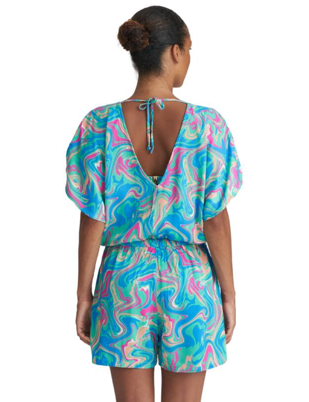 Marie Jo Arubani Beach Cover Up Ocean Swirl