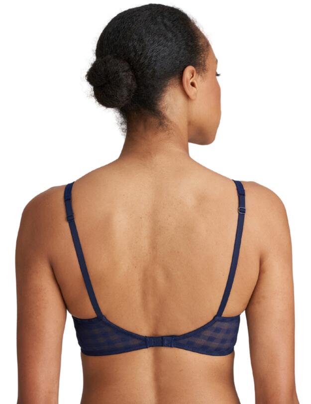 Marie Jo Jereme Half Padded Plunge Bra Sapphire Blue