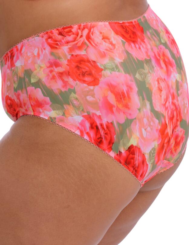 Goddess Kayla High-Waisted Brief Rose Garden