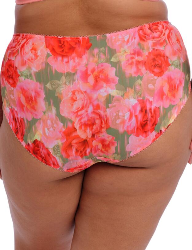 Goddess Kayla High-Waisted Brief Rose Garden