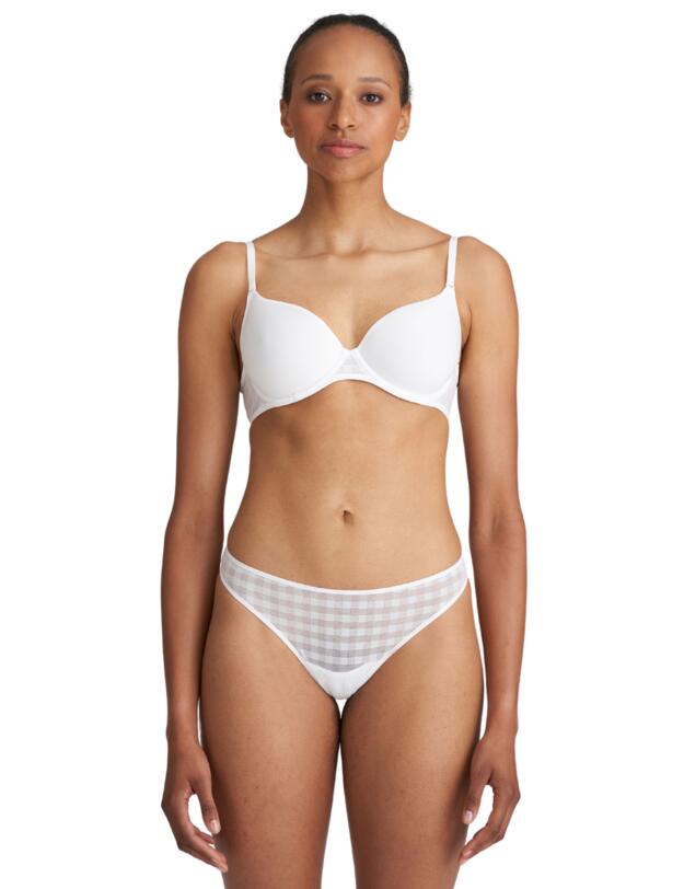 Marie Jo Jereme Thong White