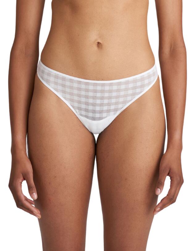 Marie Jo Jereme Thong White