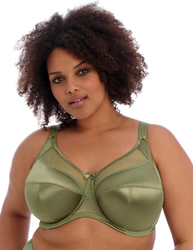 Goddess Keira Underwired Bra Olive
