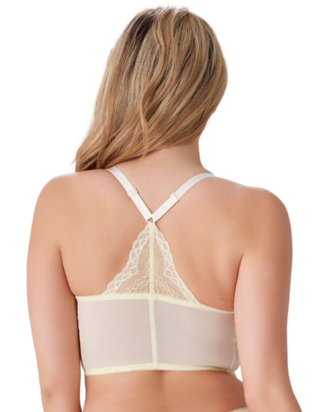 Gossard Superboost Lace Deep V Bralette Lemon