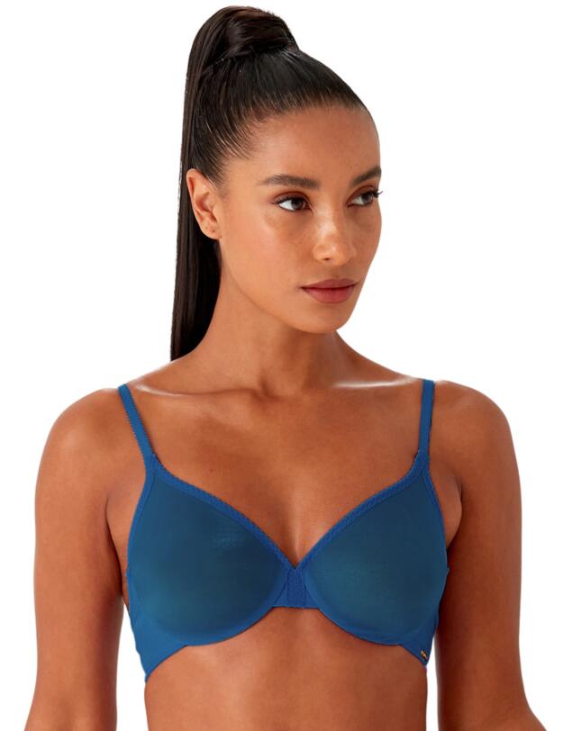 Gossard Glossies Sheer Bra Teal