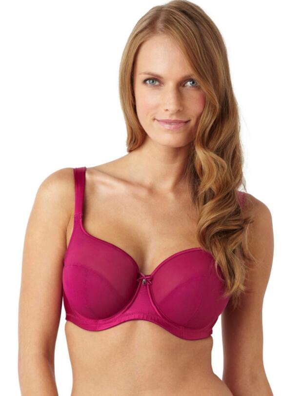 7331 Panache Tango Accenti Balcony Bra Mulberry - 7331 Mulberry