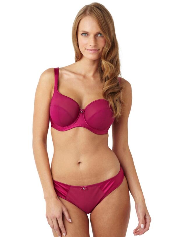7331 Panache Tango Accenti Balcony Bra Mulberry - 7331 Mulberry