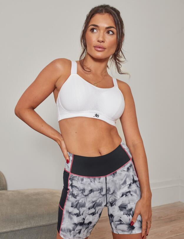 Pour Moi Energy Empower Underwired Lightly Padded Convertible Sports Bra White 