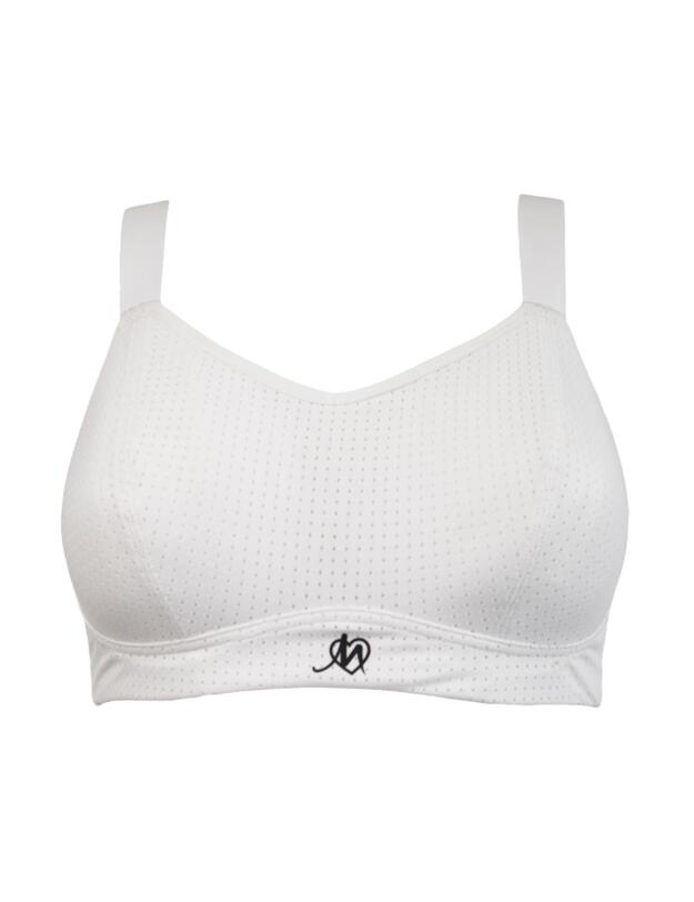 Pour Moi Energy Empower Underwired Lightly Padded Convertible Sports Bra White 