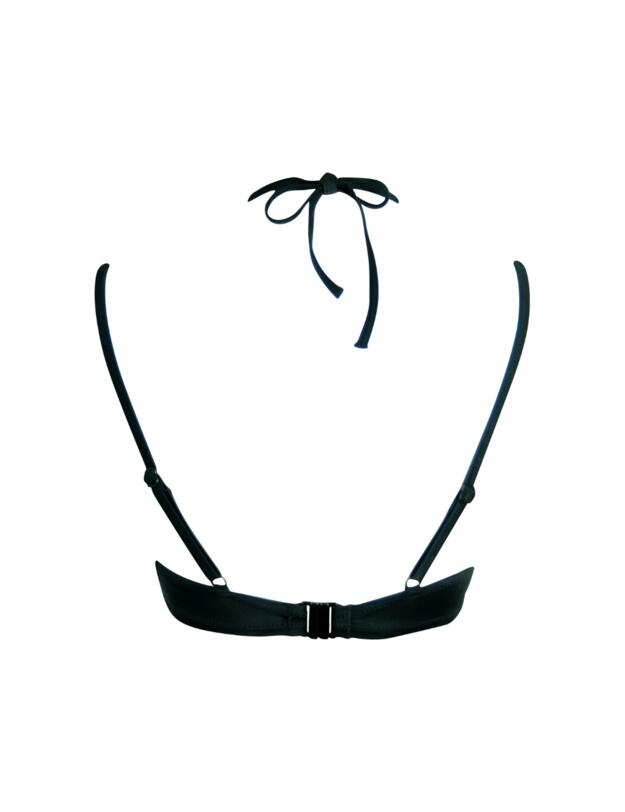 Pour Moi Glamazon Underwired Double Strap Top Black 
