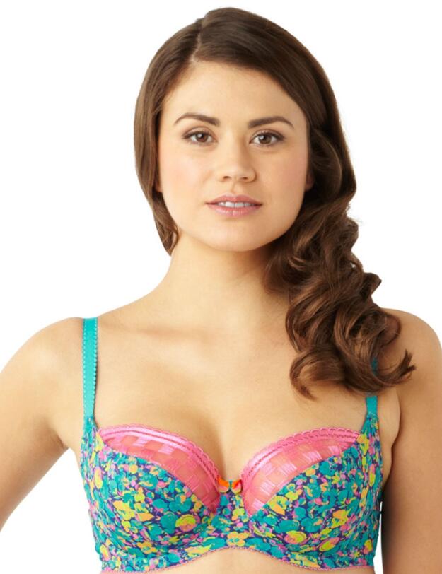 7571 Cleo by Panache Nyla Balcony Bra Floral Print - 7571 Floral Print 