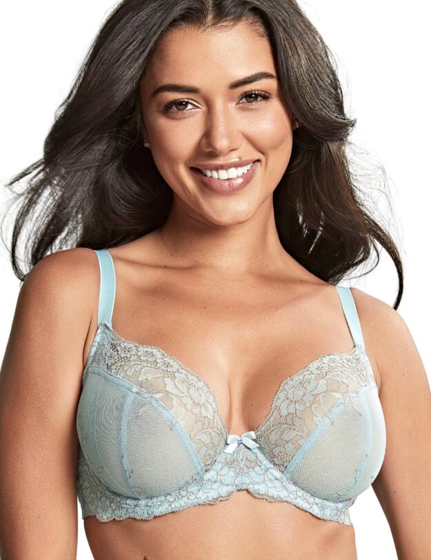 Panache Ana Plunge Bra Blue/Ash Rose 