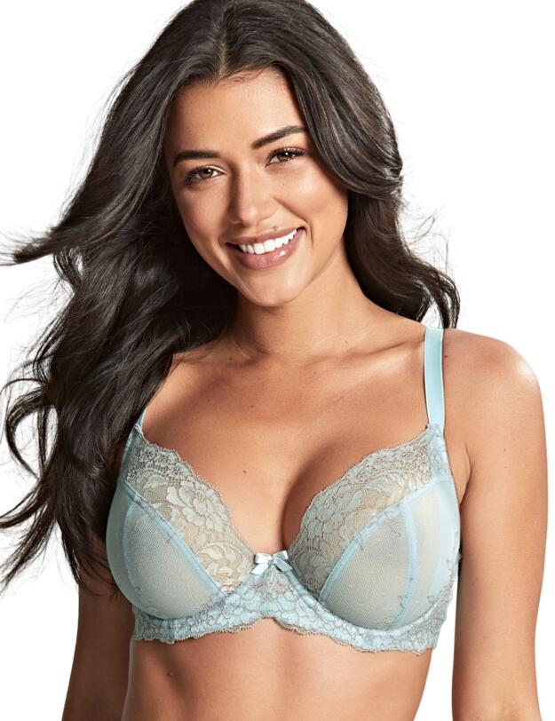 Panache Ana Plunge Bra Blue/Ash Rose 