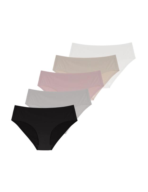 Dorina Mio 5PP Hipster Classic Brief Ivory/Beige/Pink/Grey/Black