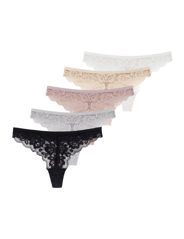Dorina Myla 5PP Thong Ivory/Beige/Pink/Grey/Black