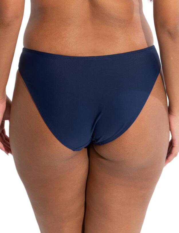 Pour Moi Palm Springs Colour Block Tab Brief Yellow/Navy/White