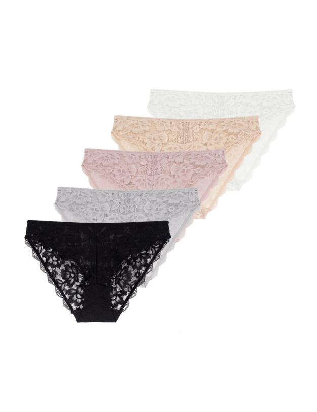Dorina Myla 5PP Classic Brief Ivory/Beige/Pink/Grey/Black