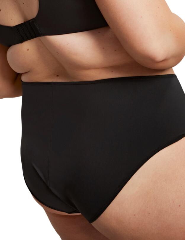 Sculptresse by Panache Esme Deep Brief Black Animal