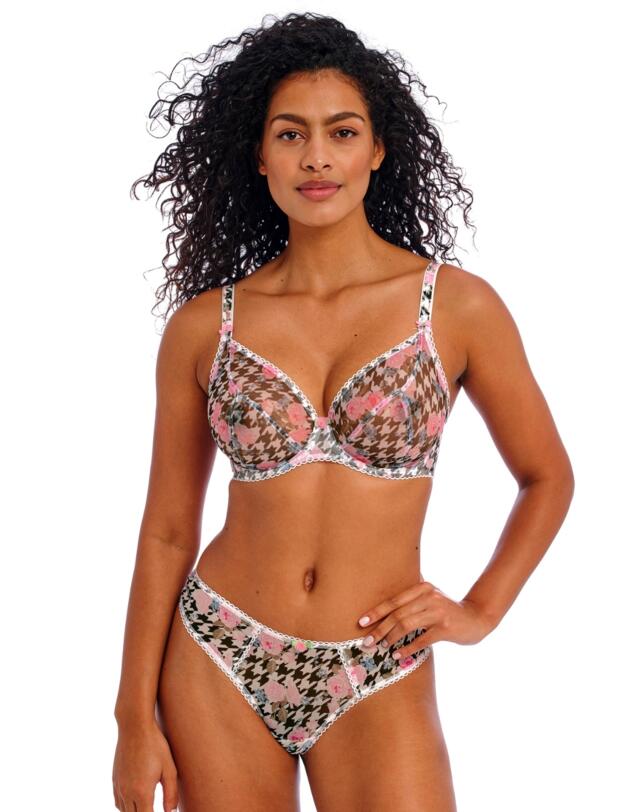 Freya Rose Blossom Plunge Bra Multi