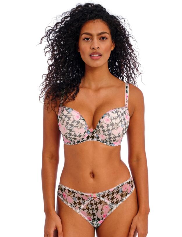 Freya Rose Blossom Plunge T-Shirt Bra Multi