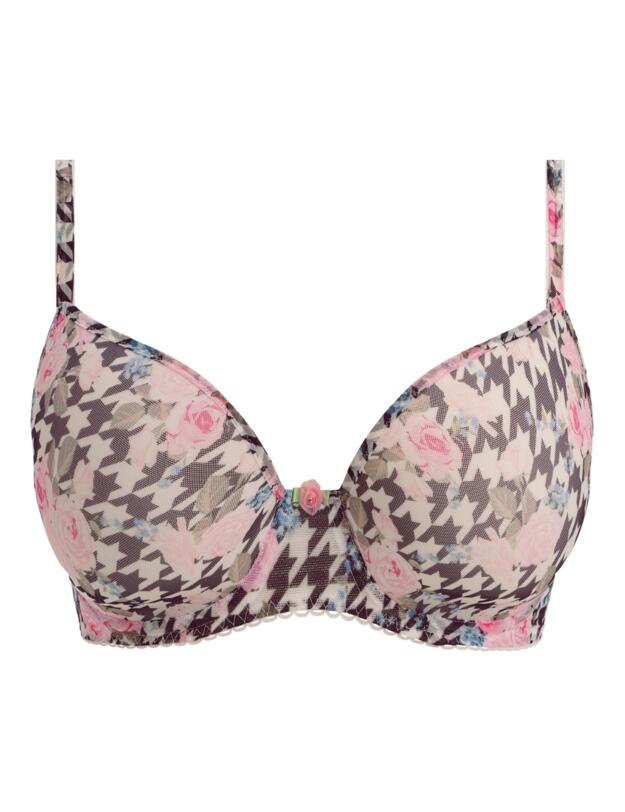 Freya Rose Blossom Plunge T-Shirt Bra Multi
