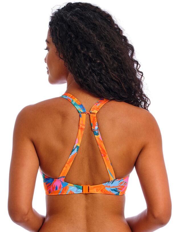 Freya Aloha Coast High Apex Bikini Top Zest