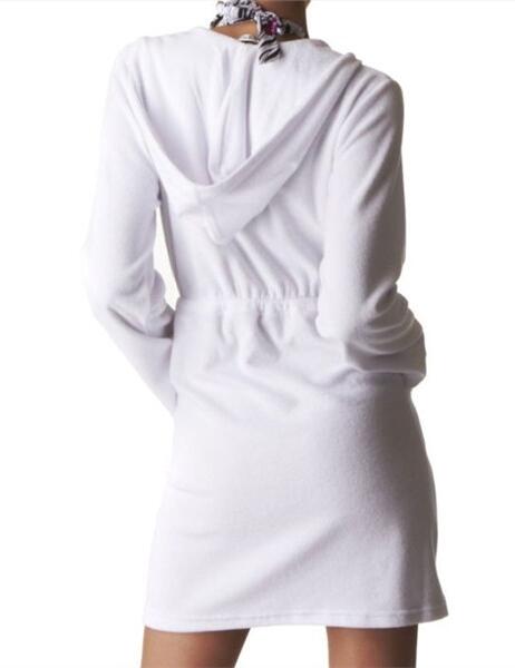 Lepel Towelling Beach Hoodie Kaftan 29.99 White Belle Lingerie