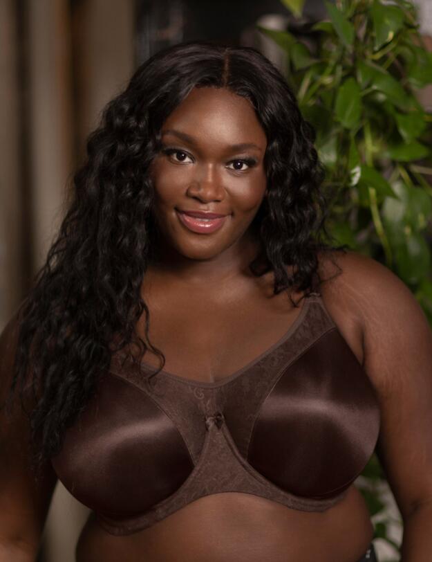 Goddess Yvette Moulded Bra Chocolate