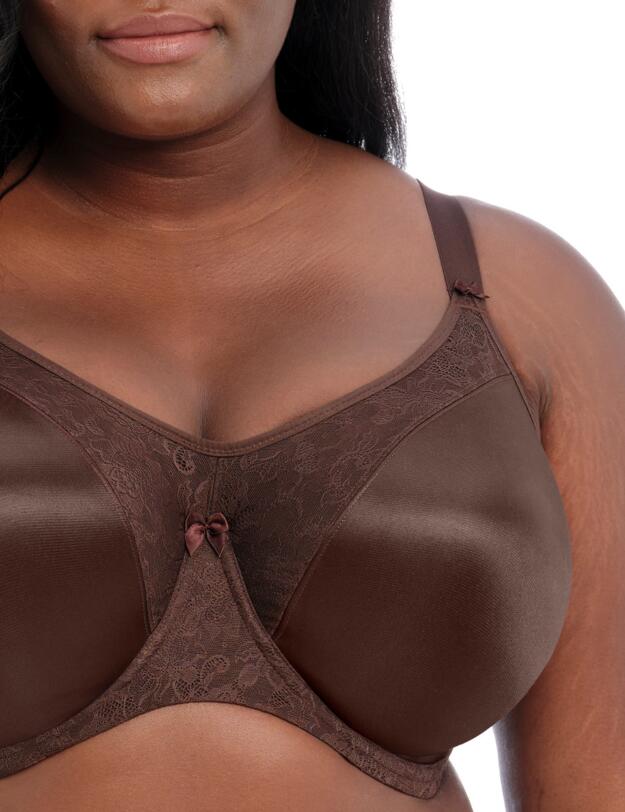 Goddess Yvette Moulded Bra Chocolate