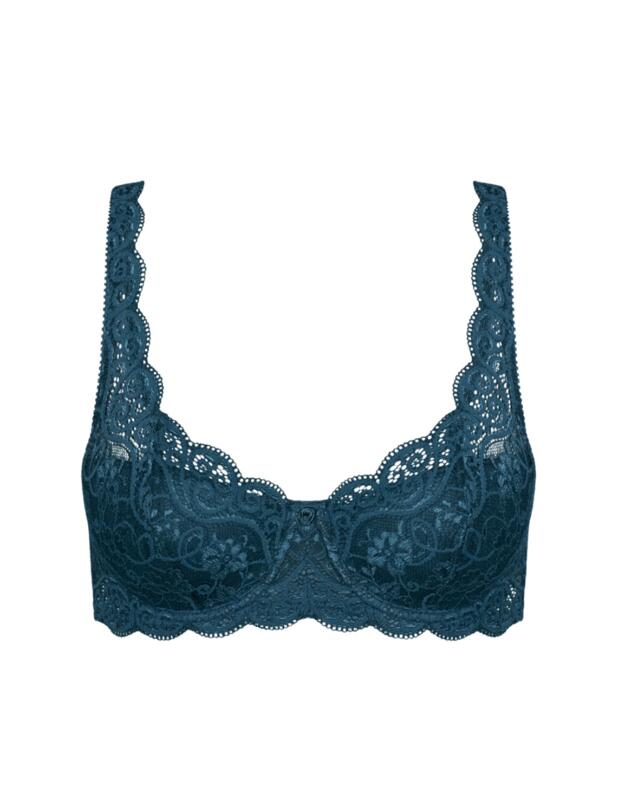 Triumph Amourette 300 Underwired Padded Bra Russian Green