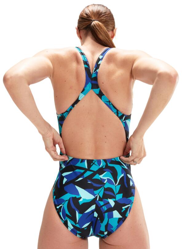 Speedo Swimsuit Black/Blue