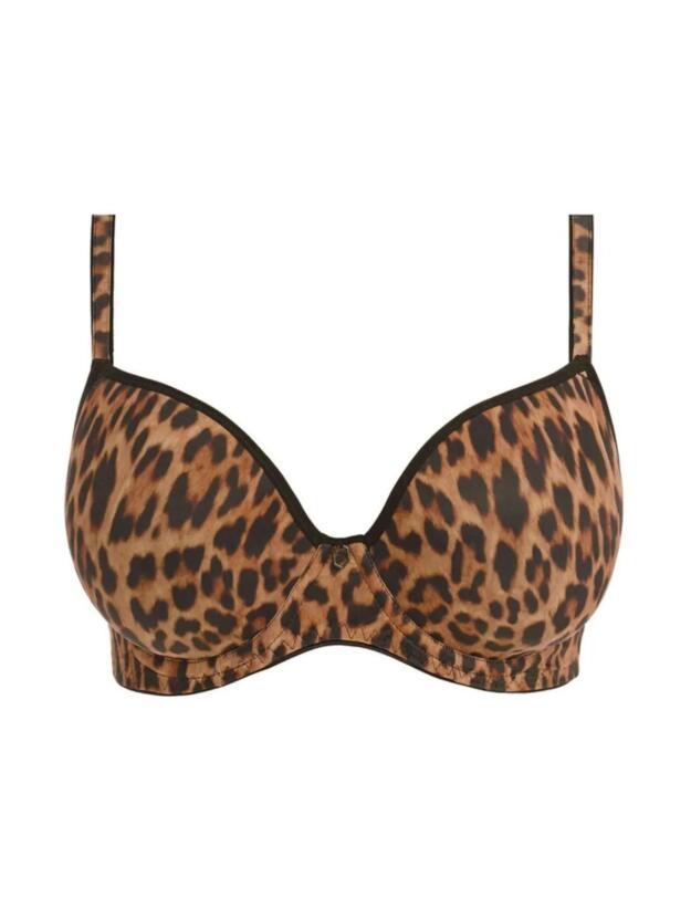 Freya Wild Side T-Shirt Bra Leopard