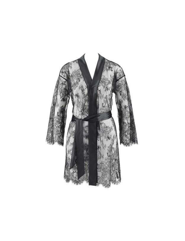 Aubade Histoire DUnsoir Kimono Black 