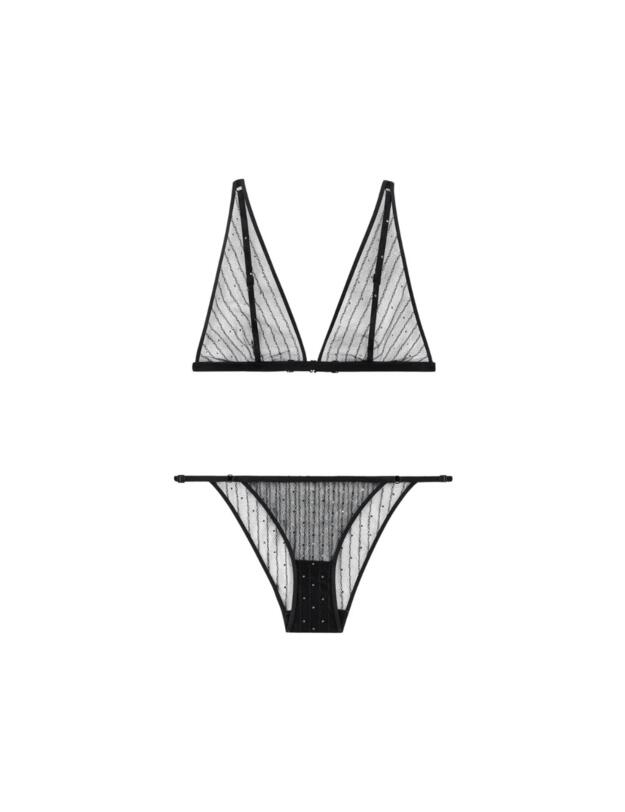 Aubade Nuit Etoilee Wireless Bralette and Mini Brief Set Stars