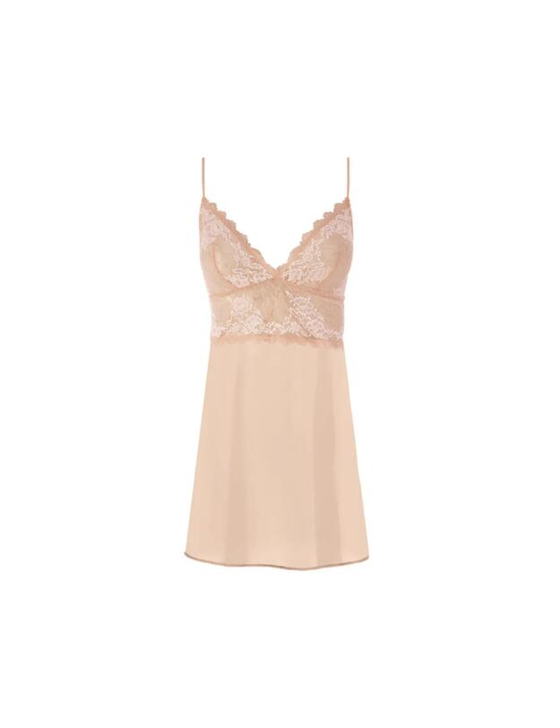 Wacoal Lace Perfection Chemise Cafe Creme