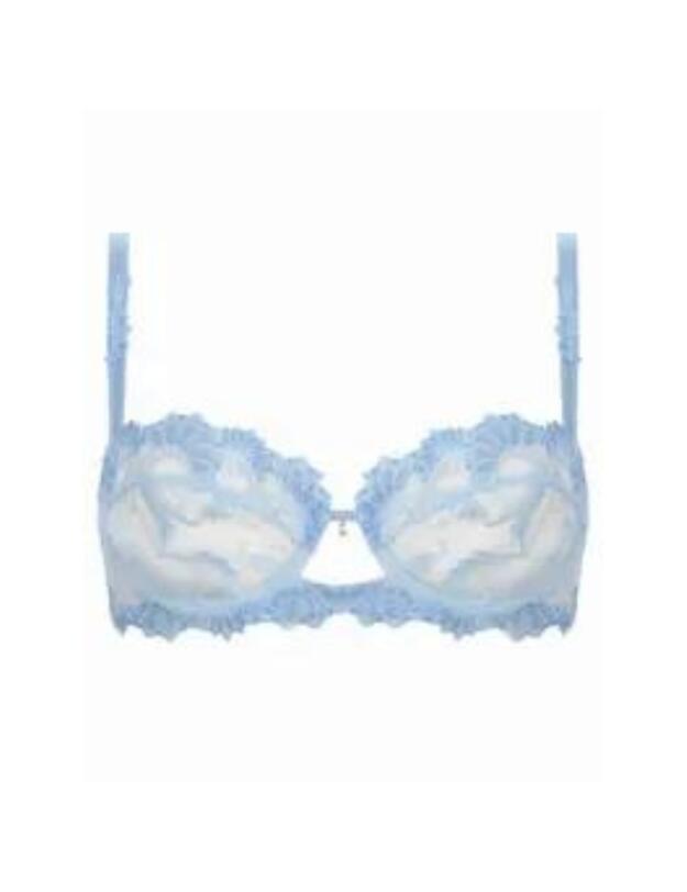 Lise Charmel Dressing Floral Demi Cup Bra Dressing Ciel 