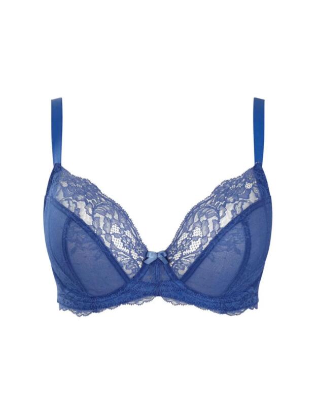 Panache Ana Plunge Bra Blue Jewel