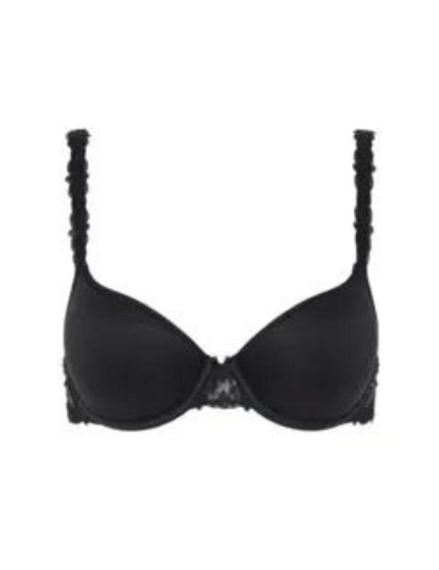 Chantelle Champs Elysees T Shirt Bra Black