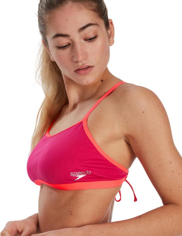 Speedo Bikini Top  Red/Red
