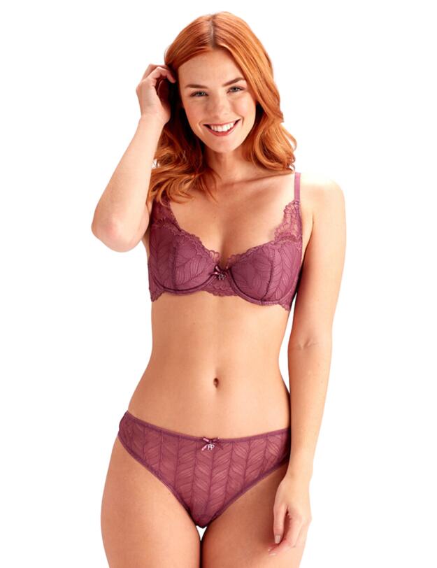 Pretty Polly Laura High Apex Bra Grape