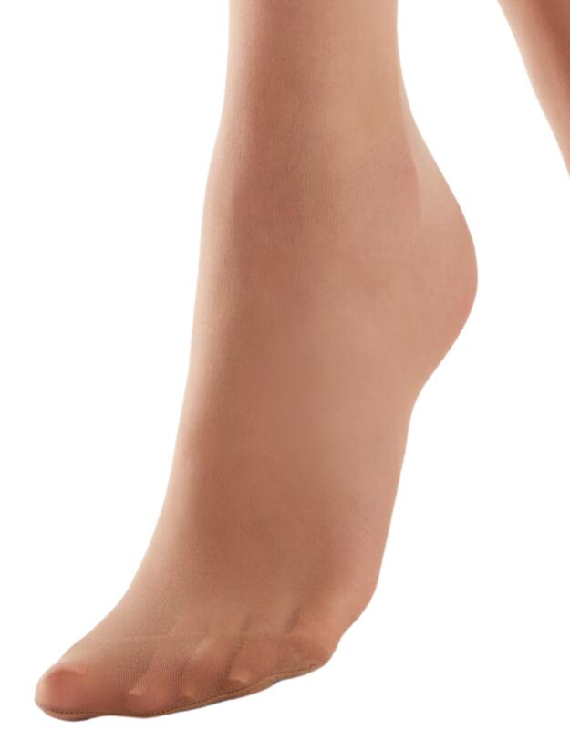Pretty Polly Legworks 15D Comfort Top Ankle Highs 3PP Nude